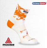 MOOSE Heat - biela/oranžová