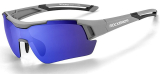 ROCKBROS 10117 Polarizačné športové okuliare, šedé