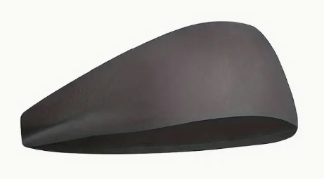 2-vrstvová elastická čelenka - šedá 