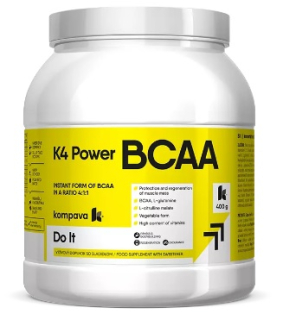 BCAA Instantné aminokyseliny K4 Power