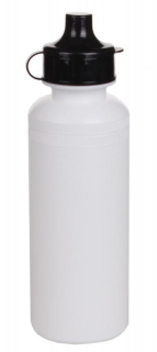 Športová fľaška LiveUp 0,5L - biela