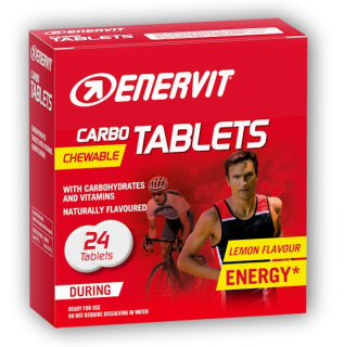 ENERVIT Carbo 24 - energetické tablety