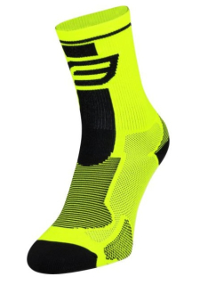FORCE ponožky LONG - fluo/black