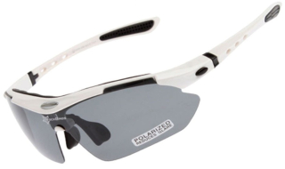 ROCKBROS 10002 Polarizačné športové okuliare, biele