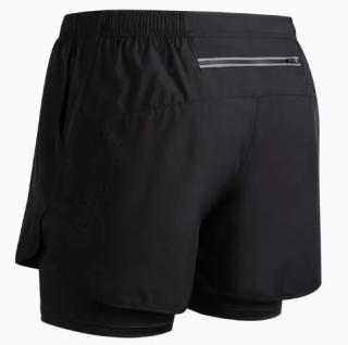 Bežecké trenírky pánske - 2v1